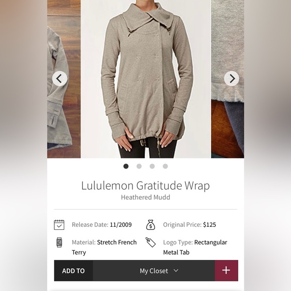 LULULEMON | Gratitude Wrap - Picture 5 of 6